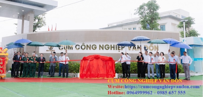 Cụm công nghiệp Vân Đồn chính thức được khánh thành Cụm công nghiệp Vân Đồn chính thức được khánh thành